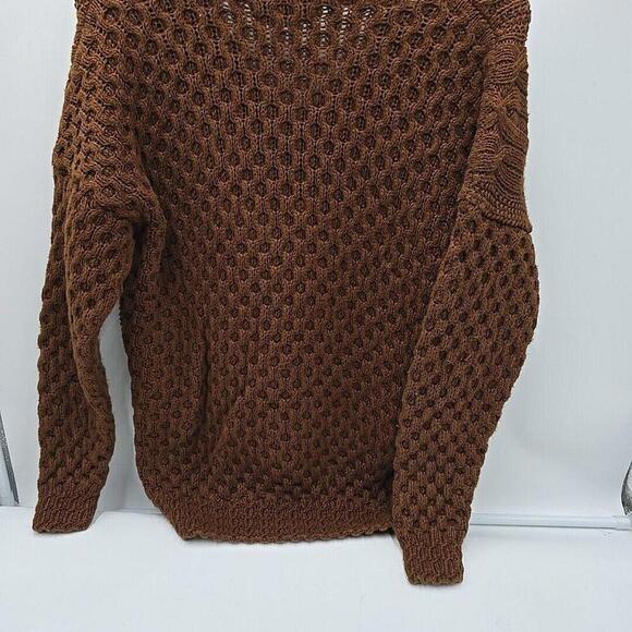 Cie Internationale Express Hand Knitted Chunky XS Colonial Fall Sweater - Picture 7 of 15